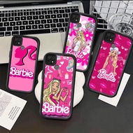 MERAH RK13 Barbie Red Black PinkGirl hp Plating Casing for OPPO Reno Find Narzo 20A A31 A91 N53 A74 