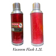 Traditional Glass Vacuum Thermos Flask 1.2L