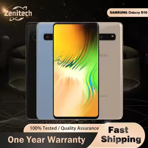 Original Samsung Galaxy S10 G973U1 G973F 4G Mobile Phone 6.1" 8GB RAM 128GB ROM Fingerprint NFC Snap