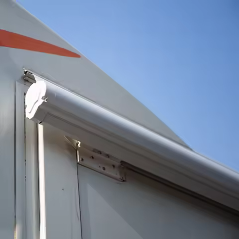 Awning for RV Slide Out Carriage Composite PVC Sunshade Fabric and Aluminum Alloy Material Awnings