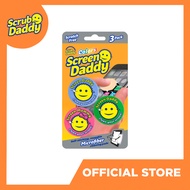 Screen Daddy 3ct - Multi-use Microfiber Cleaning Pads for Electronic Screens - Reusable and Washable