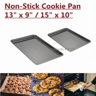Non-Stick Cookie Pan 13"x9" / 15"x10" /17"x11" / Loyang Biskut Non-Stick 13"x9" / 15"x10" / 17"x11"<