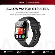Aolon GTS Ultra Smart Watch Man 1.83" Bluetooth Call 100+ Sports Modes Running Pace Health Monitorin