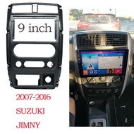 WQLSK 2 DIN car Android frame Car Radio Fascia For Suzuki Jimny 2007-2016 Dash Dashboard Frame Panel Trim Kit Stereo