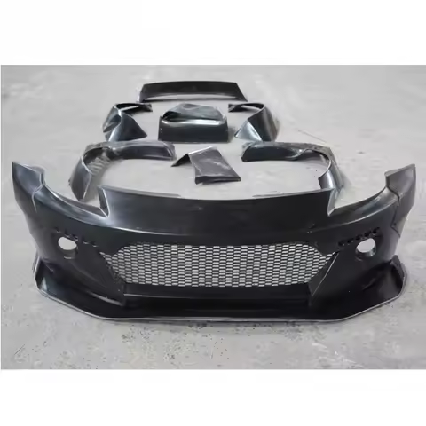 High quality rocket bunny fiber glass wide body kit car bumpers for Nissan 350Z Z33 2003-2006