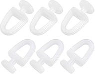uxcell Curtain Track Rollers Plastic Drapery Rail Sliding Glider for Windows Shower Curtain Tracks 11mm Dia 20 Pcs