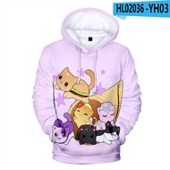 [polls] 2 To 14 Years Kids Hoodies 3D Aphmau Hoodie Sweatshirt Boys Girls Anime Aaron Cosplay Jacket
