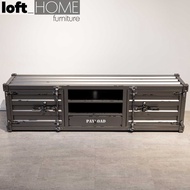 Industrial Metal TV Console CONTAINER