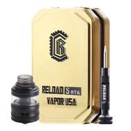 Atomizer Vape Reload S RTA 24.5MM Black Authentic By Reload Vapor USA