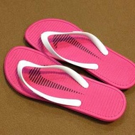 NIKE SOLARSOFT THONG II 夾腳拖鞋 人字拖 桃紅黑配色