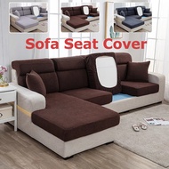Elastic Sofa Seat Covers L-Shape 1/2/3Seater Patchwork Sofa Cover Living Room Funiture Stretchable Protector Couch Cover