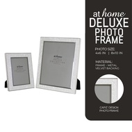 AT HOME Frames Essential Deluxe Gwenn Picture Frame Premium Capiz Design Photo Display – 4x6 or 8x10