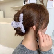 Hair Clip Korean Fashion Hairclip Cute Bow Hair Pin Pearl Tassel Plush Hair Claw Hair Clips for Wome