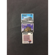 25th Anniversary of the Employees Provident Fund Malaysia EPF 1976 - Complete 3v used stamp #8