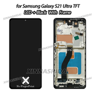 6.78" TFT Quality S21 Ultra Screen Replacement for Samsung Galaxy S21 Ultra 5G G998 G998B G998W LCD 