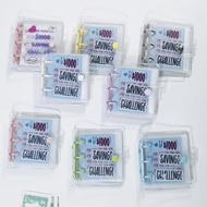 Accounting Book Money Bag Cash Binder Mini Money-Saving Binder Money-Saving Challenge Money-Saving S