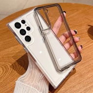 HP Military Clear Black Armor Case - Hardcase/Casing Compatiblehp For Samsung A04s A14 A15 A16 A24 A