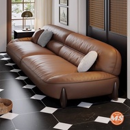 Italian Sofa Genuine leather sofa latex cushions sofa set 3+2+1 seater modern Luxury sofa Sofa Kulit