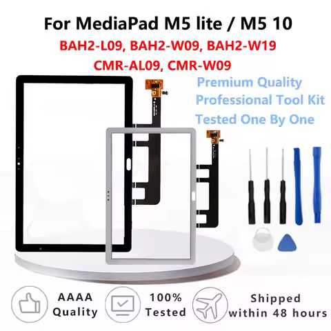 NEW Touch For Huawei MediaPad M5 Lite 10.1 LTE 10 BAH2-L09 BAH2-W19 10.8 CMR-AL09 CMR-W09 Touch Scre