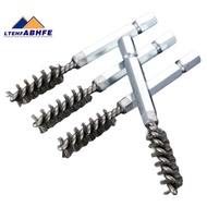 Golf Club Head Cleaning Tool 9mm Stainless Steel Wire Brush for Iron 4Pcs Electric Drill Hose Brush