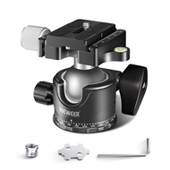 GM36 for Dslr Camera Tripsit Tripod Ball Head 36mm Aluminum Low Profile Panorama Mounting Base