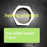 1 inch water heater nut