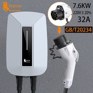 Feyree Type2 EV Charger ที่ชาร์จรถไฟฟ้า Type2ที่ชาร์จอีวี Type1 EVSE Wallbox ที่ชาร์จแบตในรถ GB/T 32