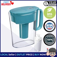 Brita Small 5 Cup Metro Water Pitcher with Filter - BPA Free - Turquoise