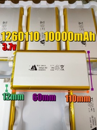Super Seller แบตเตอรี่ 3.7v 10000mAh size 1260110 li-polymer Lithium polymer ลิเธียมโพลิเมอร์ แบตพาว
