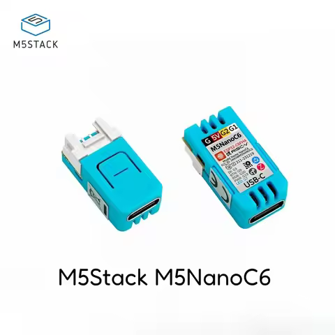 M5Stack M5NanoC6 IoT Development Board Kit Support 2.4Ghz Wi-Fi 6 and Zigbee for Intelligent Housing