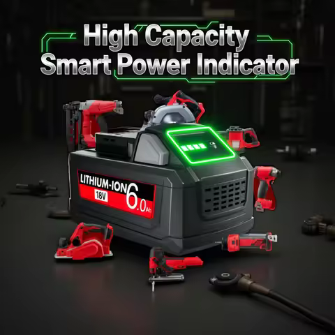 For Milwaukee M18 6000mAh 18V Li-ion Replacement Battery M18B5-XC For Milwaukee 18V Tool 6.0Ah Recha