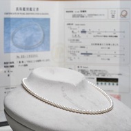 日本真科研證書 | 4.5-5mm 彩凜珠 AKOYA海水珍珠 串珠項鍊