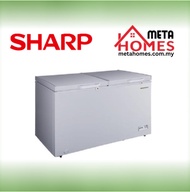 Sharp 310L Dual Switch Setting With LED Lighting Chest Freezer SJC518