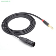 CROSSTRADE XLR Cable Aux Line, 6.5mm Audio Audio To XLR Jack 6.5 Balanced Microphone Cable, Wide Com