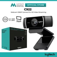 Logitech C922 Pro Webcam 1080P HD 60fps Autofocus Web Cam with Microphone Dual Mic for Zoom Teams Me