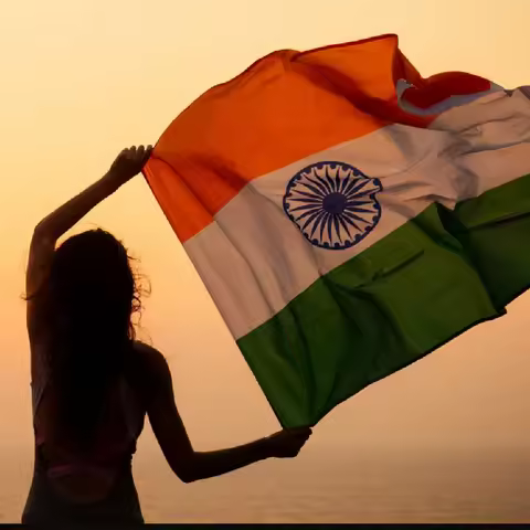 LeaFLAG India Flag 3x5fts polyester In Ind India Indian National hanging Flag for home decoration