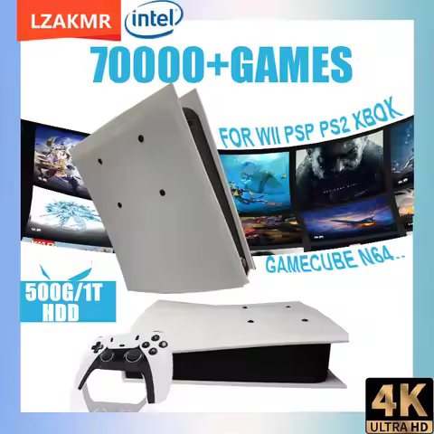 New! 1T HDD Built-in 70000+game X5 retro game console 4K high-definition output 60+emulator FOR XBOX