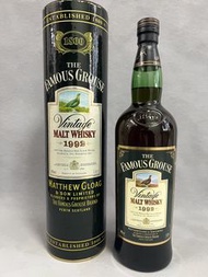 威雀1992 年份純麥威士忌 The Famous Grouse 1992 Vintage Malt Whisky 1000ml 40%