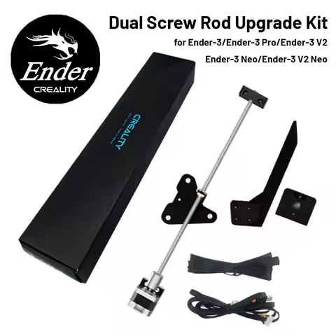 Creality Ender-3 V2 Dual Z Axis Kit Lead Screw Dual Screw Rod with Stepper Motor for Ender 3 / Ender