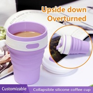 SG Seller / Silicone Outdoor Travel Folding Water Bottle Coffee Tea Mug Cup