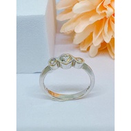750 白金钻石戒指｜750 White Gold Diamond Ring