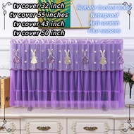 Style TV dust cover four seasons universal 20/32/40/45/52/58/60/70 inch TV cover waterproof anti-scr