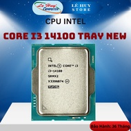 CPU Intel Core i3 14100F Tray / I3 14100 Tray / Core i3 12100F Tray - Genuine Product