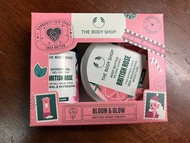 The body shop英皇玫瑰迷你原裝禮盒 沐浴膠 身體滋養霜 全新