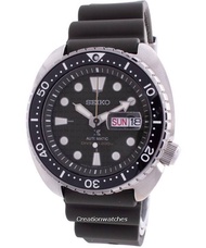 [CreationWatches] Seiko Prospex Turtle International Edition Automatic Divers 200M Mens Black Silicone Strap Watch SRPE05J1 [Clearance Sale]