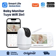 Tuya Baby Monitor 5" inch Video Baby Monitor Wireless 2in1 - SmartHome Baby Monitor Camera