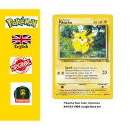 (Ready Stock) Pikachu #60 Pokemon Jungle  Vintage 1999