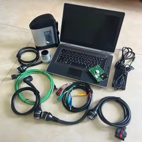 Top E6420 laptop 8g i5 with DOIP MB Star C4 SD Connect 2025.12v Xentry win10 Diagnosis System Compac