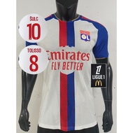 (S-3XL) 26/27 Season Lyon Player Fan Football Jersey