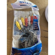 RCA CABLE 3 TO RCA 3 / RCA CABLE 3-3 DISPLAY